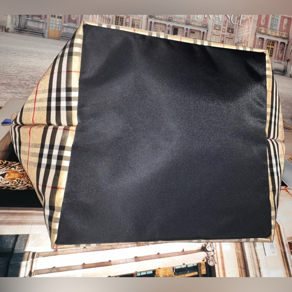 Burberrys nova check tote with Burberry charm - Picture 8 of 11
